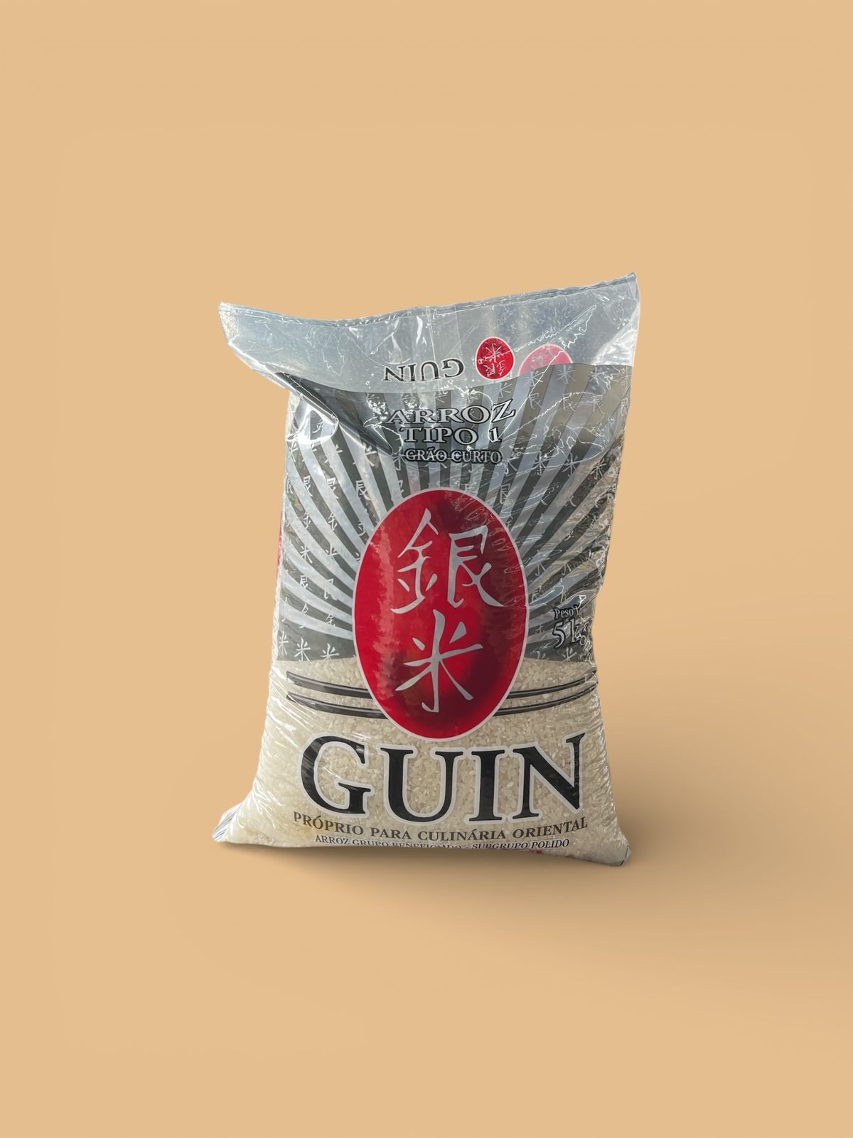 Arroz japones grao curto guin 5kg