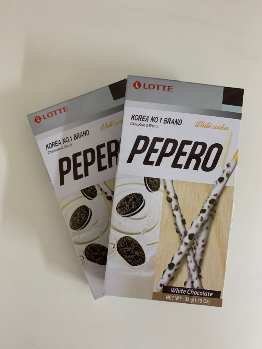 pepero chcolate branco